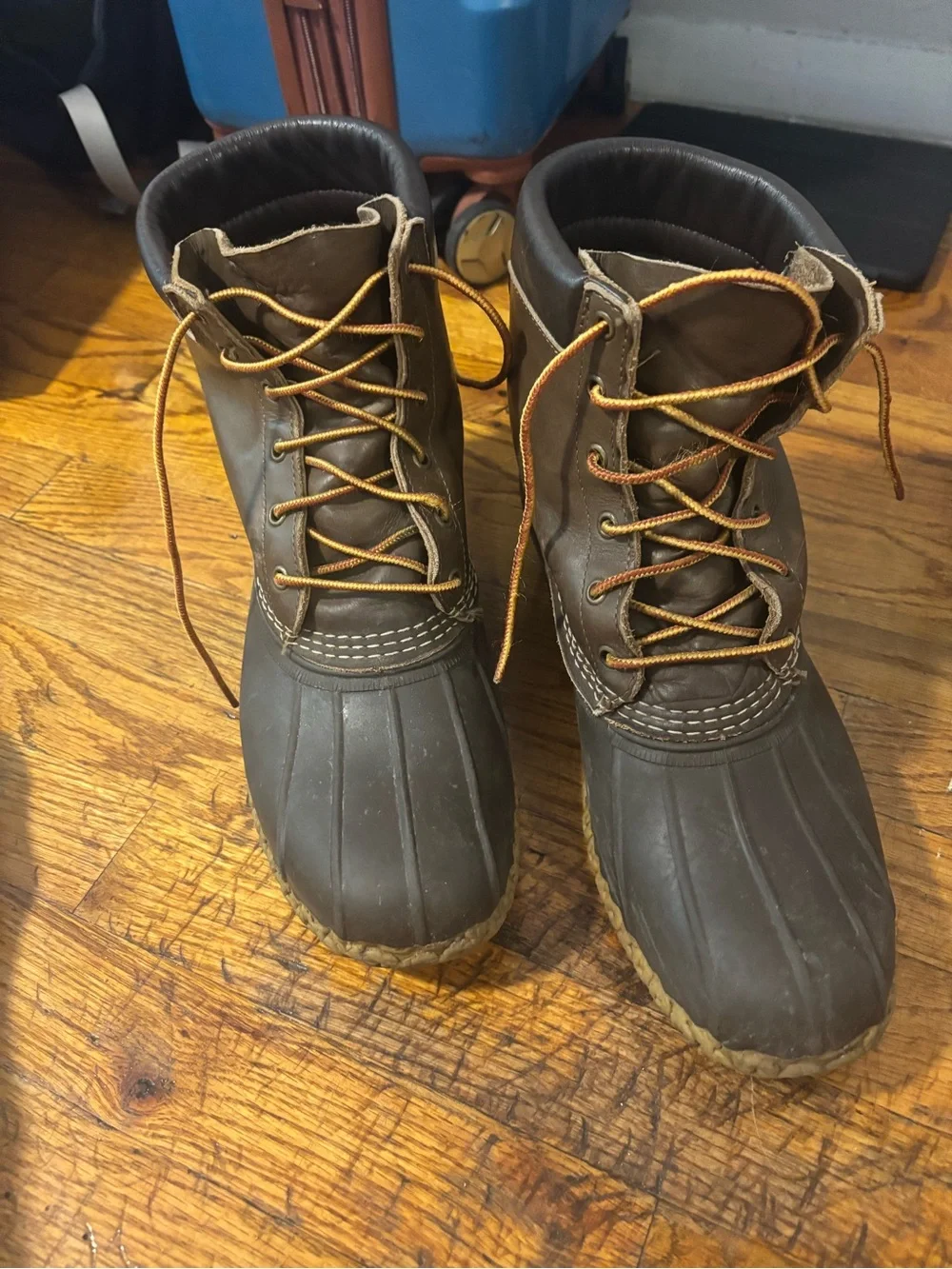 Men's Bean Boots - Sturdy Waterproof Lace-Up